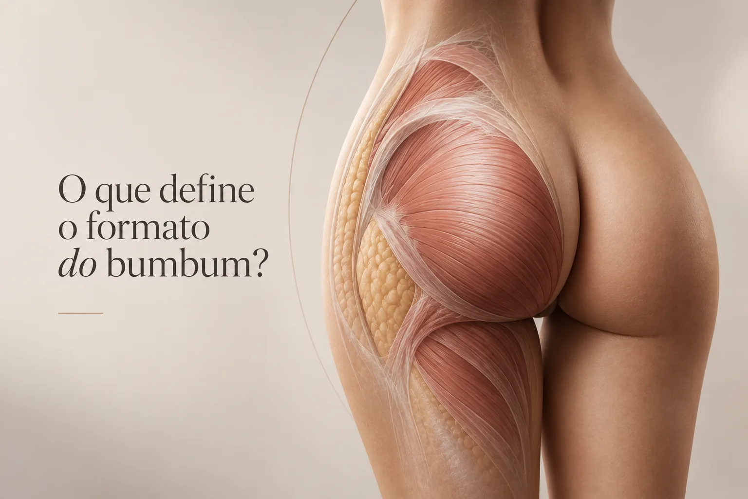 O que realmente define o formato do bumbum? Entenda a anatomia dos glúteos