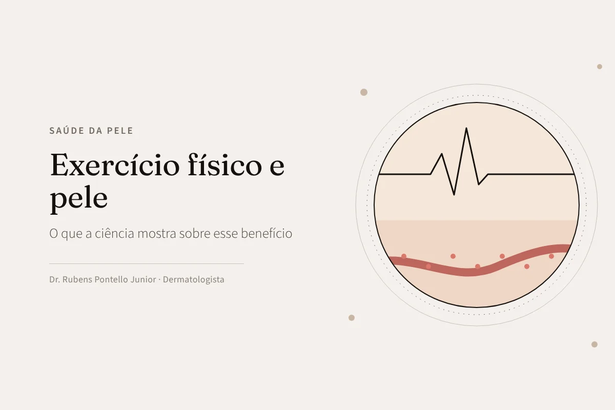 Exercício físico e pele: o que a ciência mostra sobre esse benefício