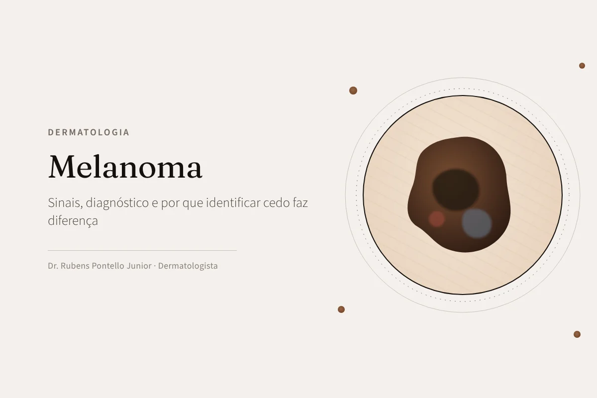 Melanoma: sinais, diagnóstico e por que identificar cedo faz diferença